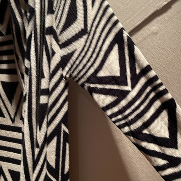 Printed Open Front Cardigan - Picture 4 of 5